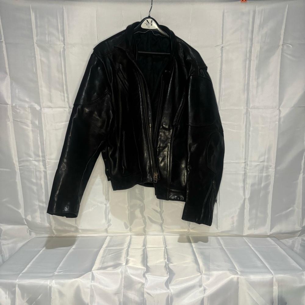 Walter Dyer Leather Motorcycle Jacket​